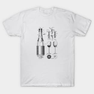 Wine Lover Patent Prints T-Shirt